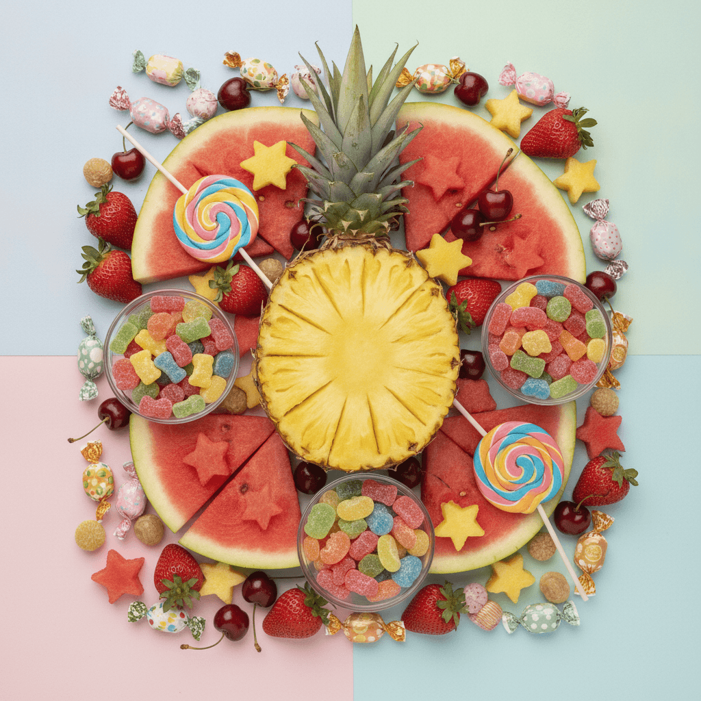 Fruits and Candies
